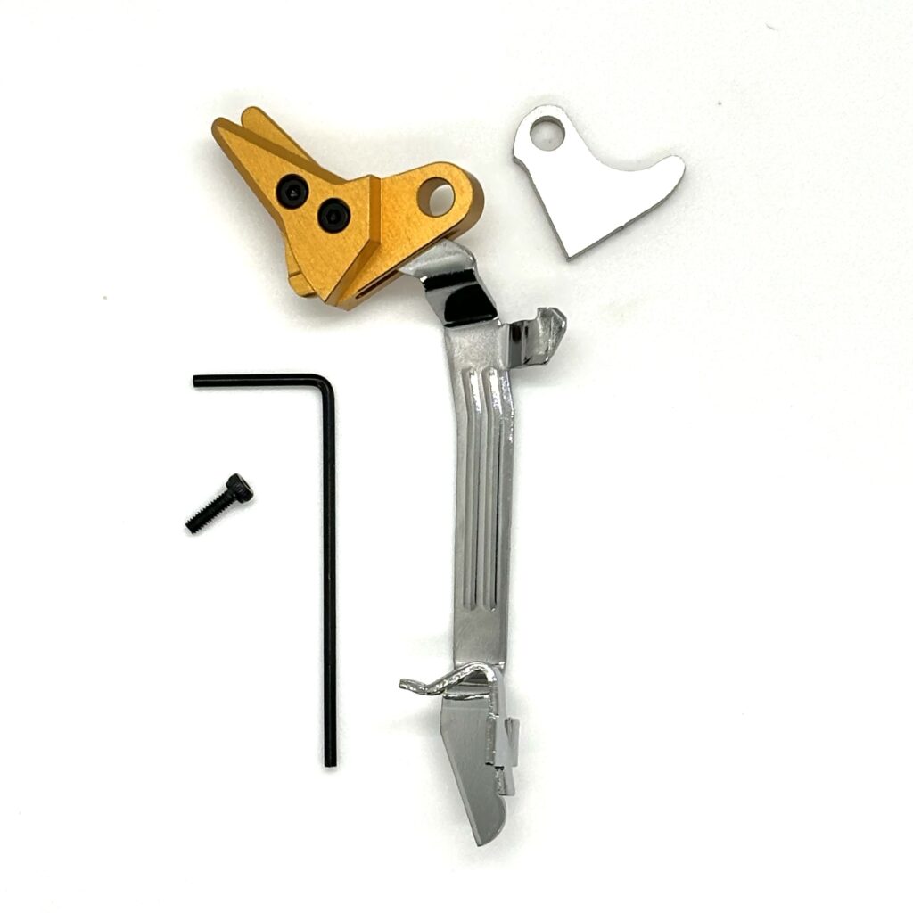For Glock FRT V3 6061 Aluminum Trigger Shoe & Bar Kit, Gen 1 2 3 4, 9mm, .40, .357