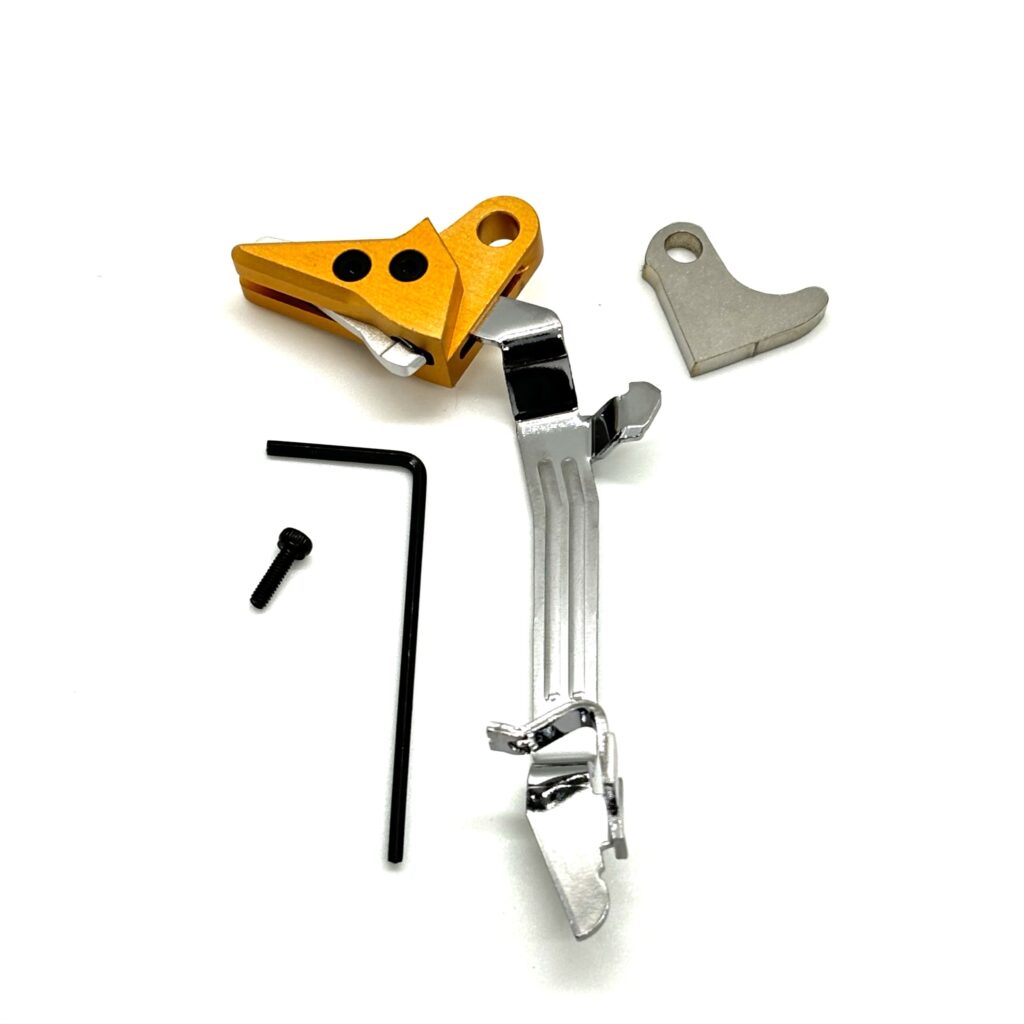 For Glock FRT V3 6061 Aluminum Trigger Shoe & Bar Kit, Gen 1 2 3 4, 9mm, .40, .357