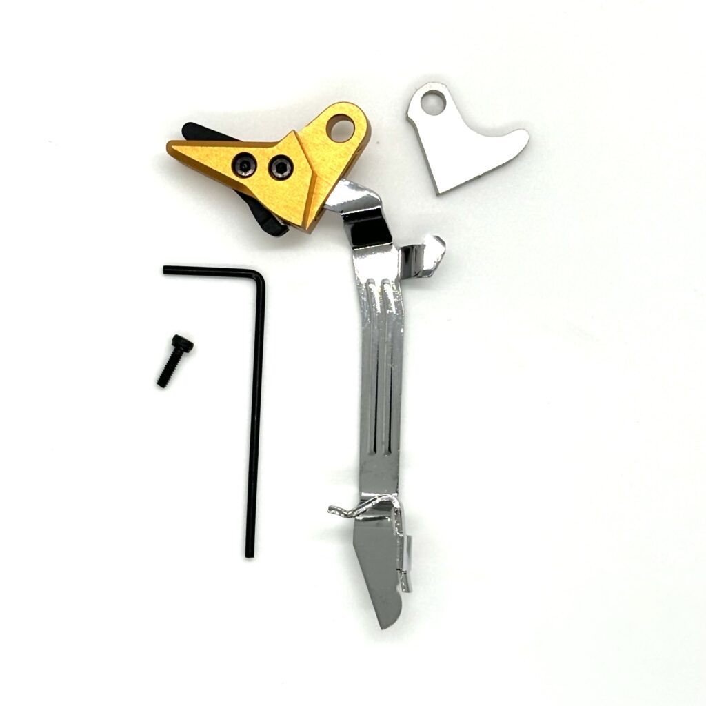 For Glock FRT V3 6061 Aluminum Trigger Shoe & Bar Kit, Gen 1 2 3 4, 9mm, .40, .357