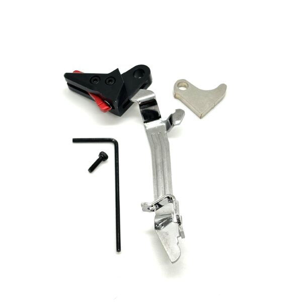 GLOCK FRT V3 6061 ALUMINUM TRIGGER SHOE & BAR KIT, Gen 1 2 3 4, 9mm, .40, .357