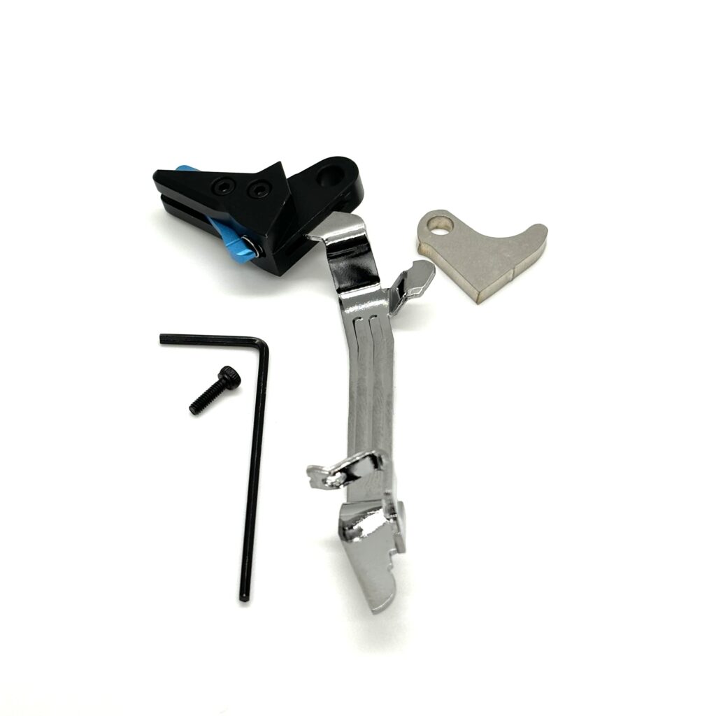 For Glock FRT V3 6061 Aluminum Trigger Shoe & Bar Kit, Gen 1 2 3 4, 9mm, .40, .357