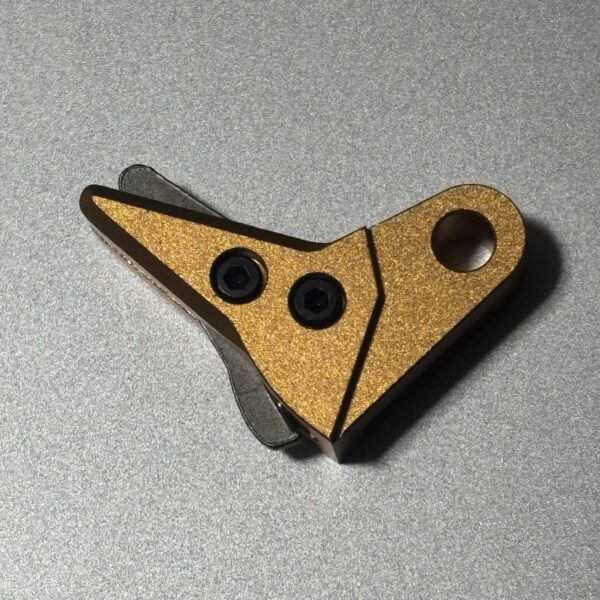 Slick Flat Trigger Shoe for Glock GEN 1 2 3 4, Standard Semi-Auto 6061 Aluminum Replacement