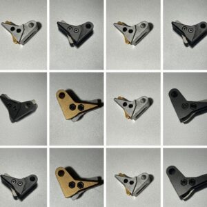 Slick Flat Trigger Shoe for Glock GEN 1 2 3 4, Standard Semi-Auto 6061 Aluminum Replacement - Image 3