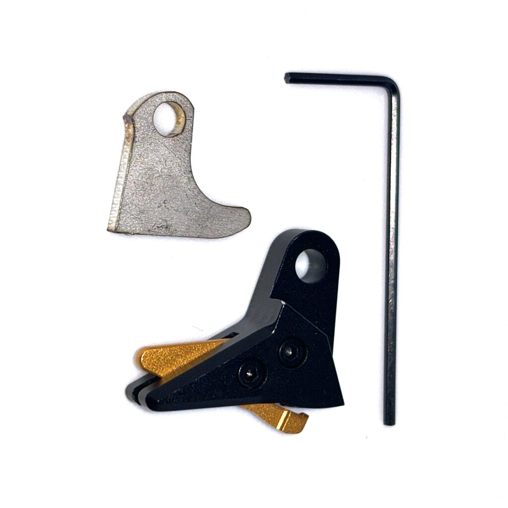 For Glock FRT V3 6061 Aluminum Trigger Shoe, Gen 1 2 3 4 All Glocks