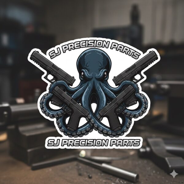 GLOCK FRT V2 6061 ALUMINUM TRIGGER BAR KIT, BLACK CURVE, GEN 1 2 3 4, 9mm, .40, .357