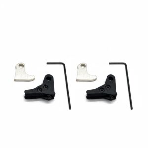 2 PACK GLOCK POLYMER V3 Trigger Shoe Kit with Safety and Curved Steel Trip