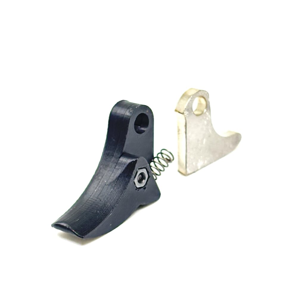 For Glock Polymer FRT V2 Trigger Shoe Kit - Curved Black