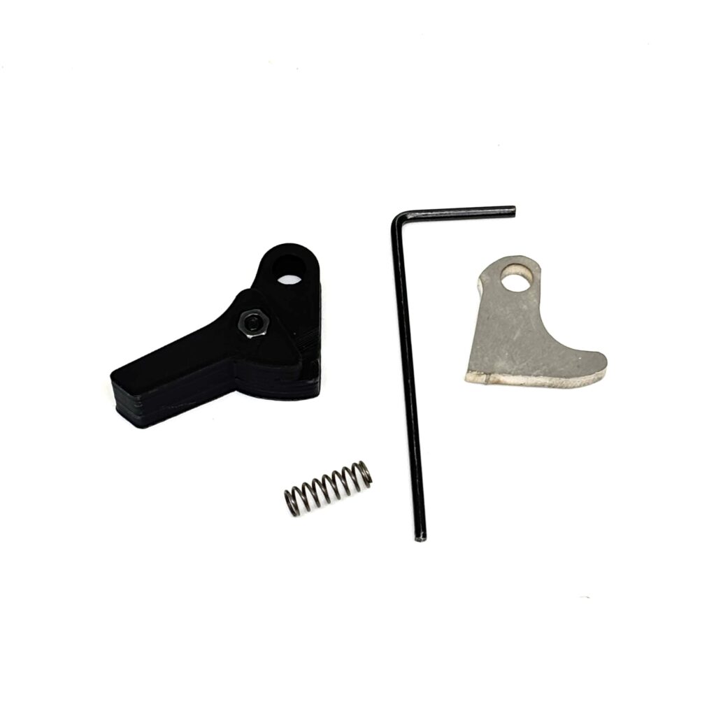 For Glock Polymer FRT V2 Trigger Shoe Kit - Flat Black