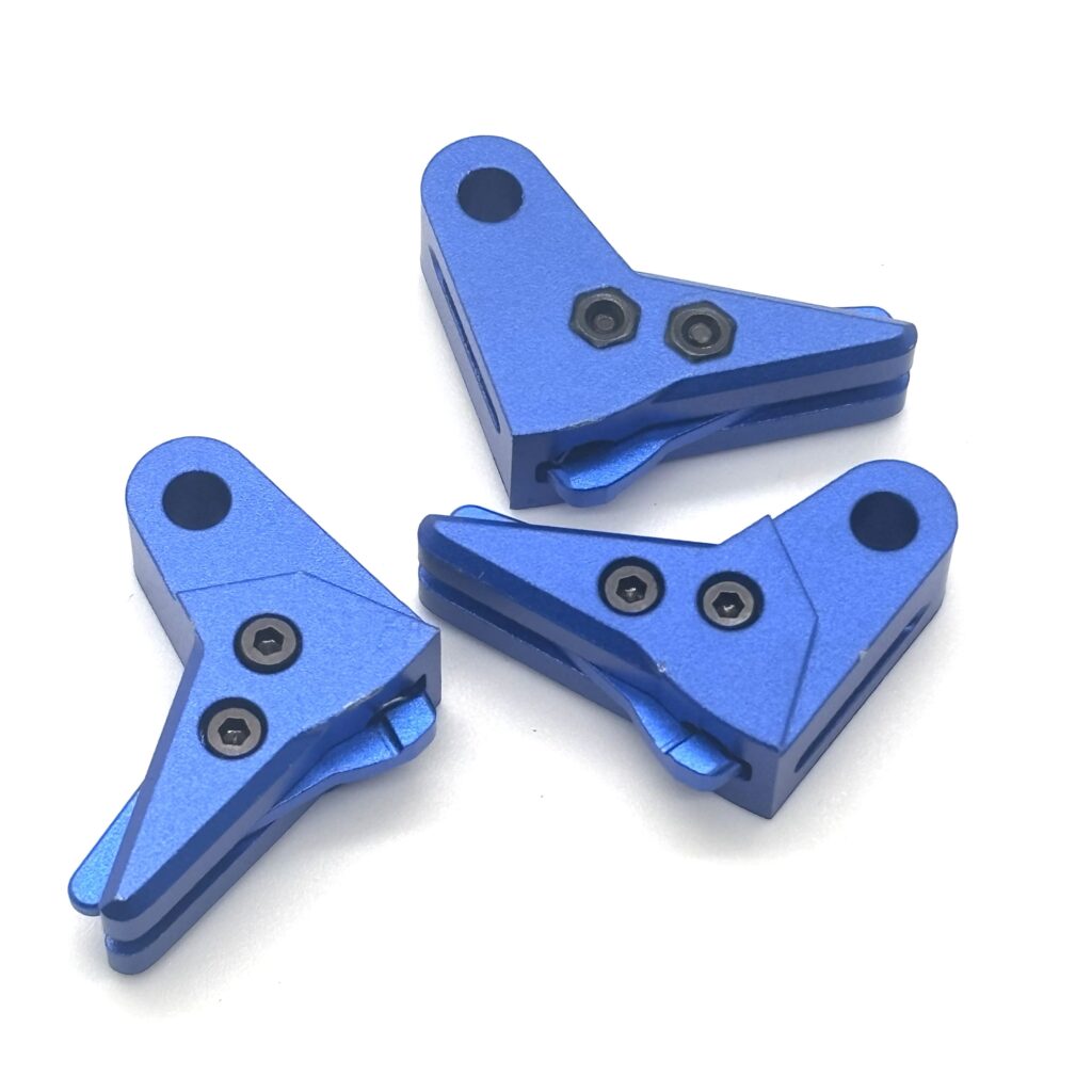 Slick Flat Standard Semi-Auto Trigger Shoe for Glock New BLEM Royal Blue 6061 Aluminum Trigger Blemished