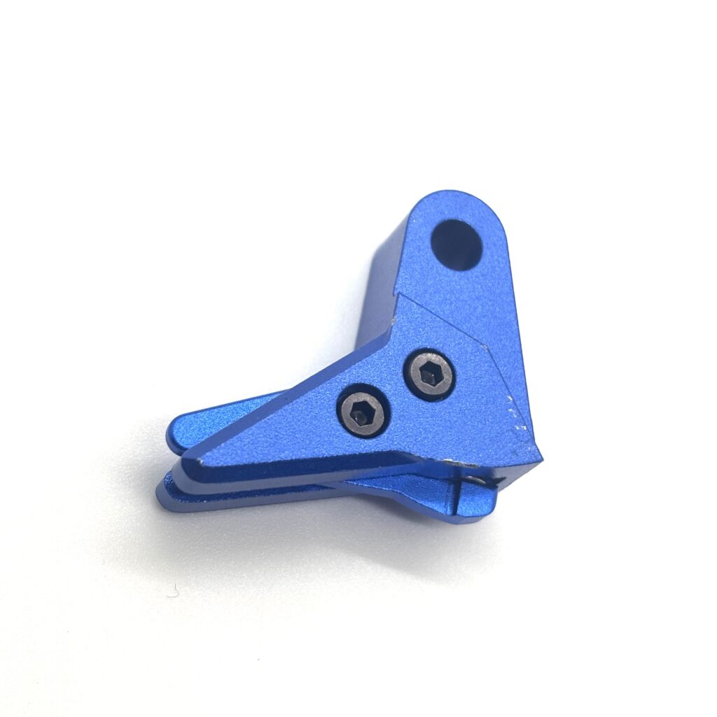 Slick Flat Standard Semi-Auto Trigger Shoe for Glock New BLEM Royal Blue 6061 Aluminum Trigger Blemished