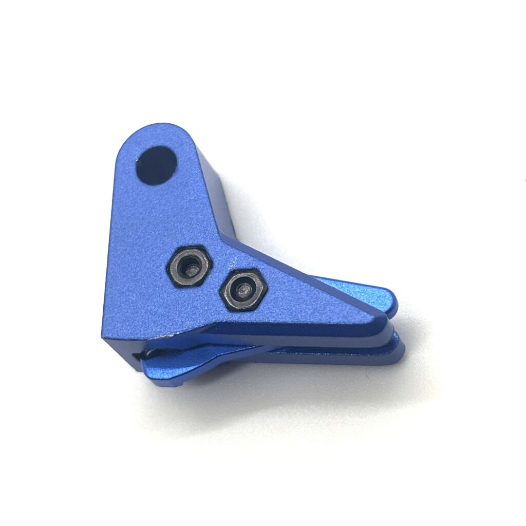 Slick Flat Standard Semi-Auto Trigger Shoe for Glock New BLEM Royal Blue 6061 Aluminum Trigger Blemished