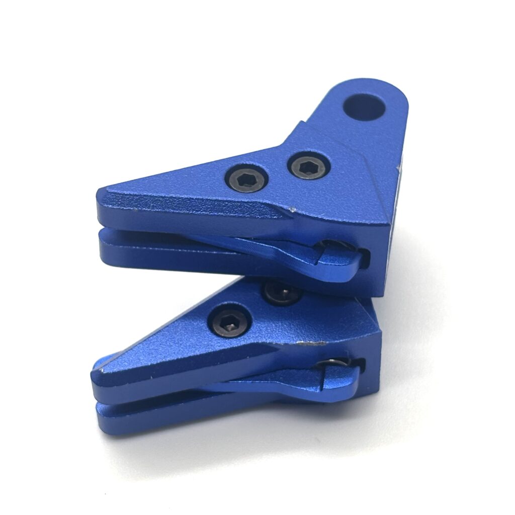 Slick Flat Standard Semi-Auto Trigger Shoe for Glock New BLEM Royal Blue 6061 Aluminum Trigger Blemished