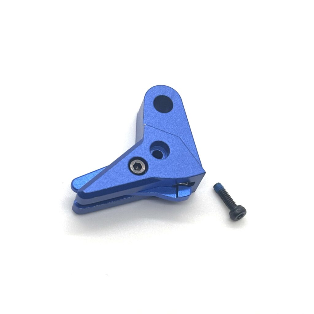 Slick Flat Standard Semi-Auto Trigger Shoe for Glock New BLEM Royal Blue 6061 Aluminum Trigger Blemished