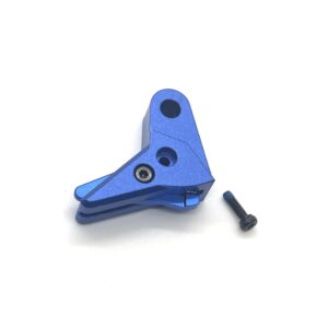 BLEM-CHIP Standard Semi-Auto Royal Blue 6061 Aluminum Flat Glock Trigger - Image 3