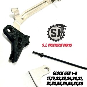 GLOCK FRT POLYMER V3 BAR GEN 1 2 3 with Safety and Curved Steel Trip for 17 19 22 26 27 - Image 2