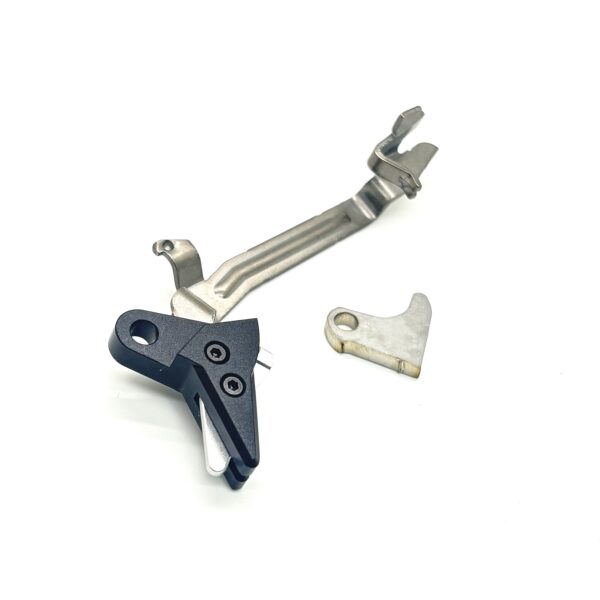 GLOCK FRT V3 6061 ALUMINUM TRIGGER SHOE & BAR KIT, Gen 1 2 3 4, .45ACP, 10mm (OEM Glock Trigger Bar SP01194)