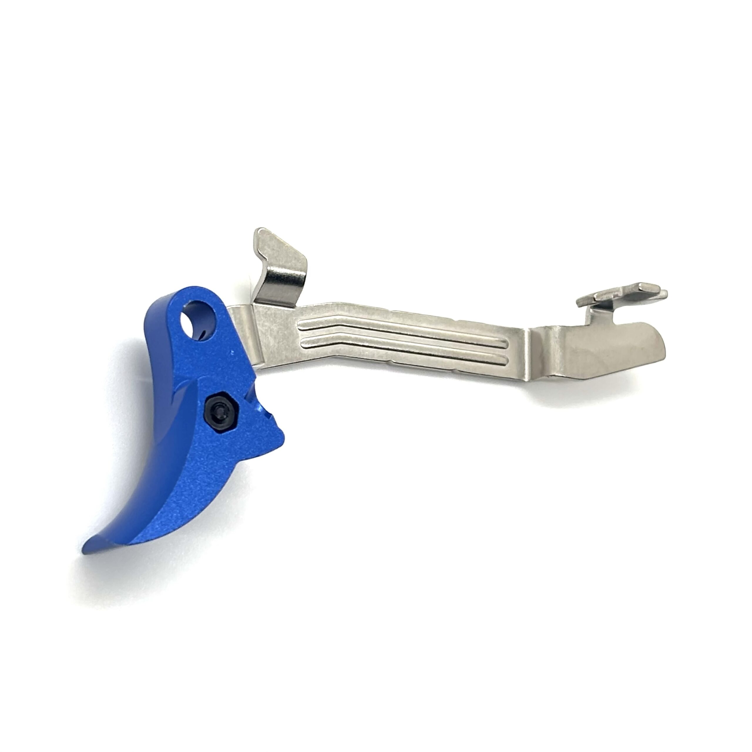 Glock 43 43X 48 FRT V2 DROP IN Trigger Bar Kit / Flat or Curve Aluminum Shoe w/ Steel Curved Trip - Image 2