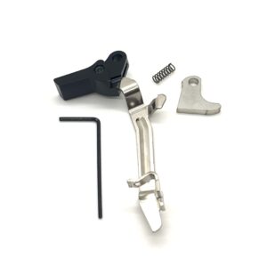 GLOCK FRT V2 6061 ALUMINUM TRIGGER BAR KIT, BLACK FLAT, GEN 1 2 3 4, 9mm, .40, .357