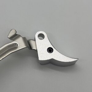 GLOCK FRT V2 6061 ALUMINUM TRIGGER BAR KIT, SILVER CURVE, GEN 1 2 3 4, 9mm, .40, .357 - Image 3