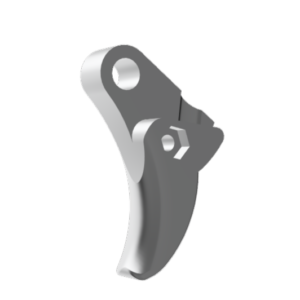 For Glock Polymer FRT V2 Trigger Shoe Kit - Curved Green
