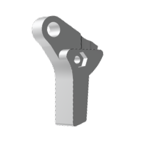 For Glock Polymer FRT V2 Trigger Shoe Kit - Flat Green