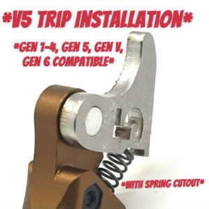 Glock FRT V5 Curved Trips 304 316 Stainless Steel Trip - Image 2