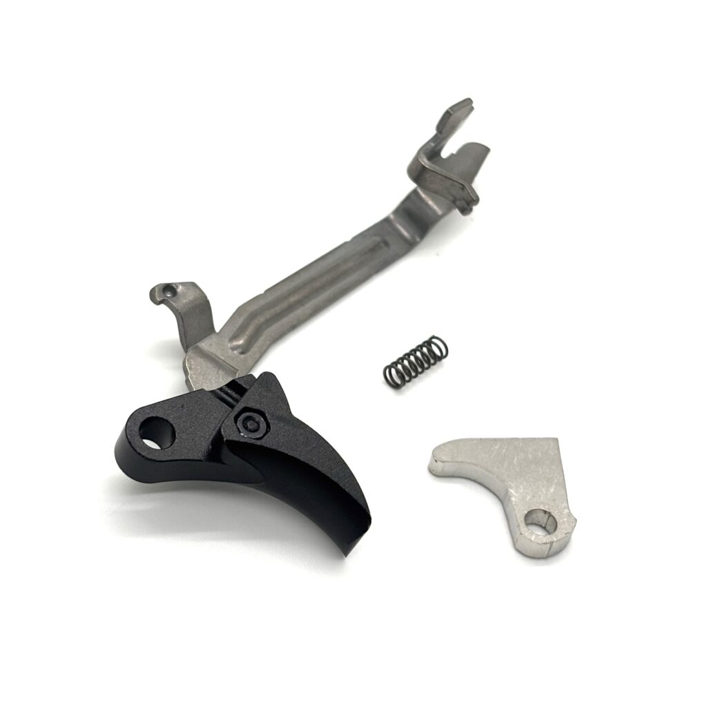 For Glock FRT V2 6061 Aluminum Trigger Shoe & Bar KIT, Gen 1 2 3 4, .45ACP, 10mm (OEM Glock Trigger Bar SP01194)